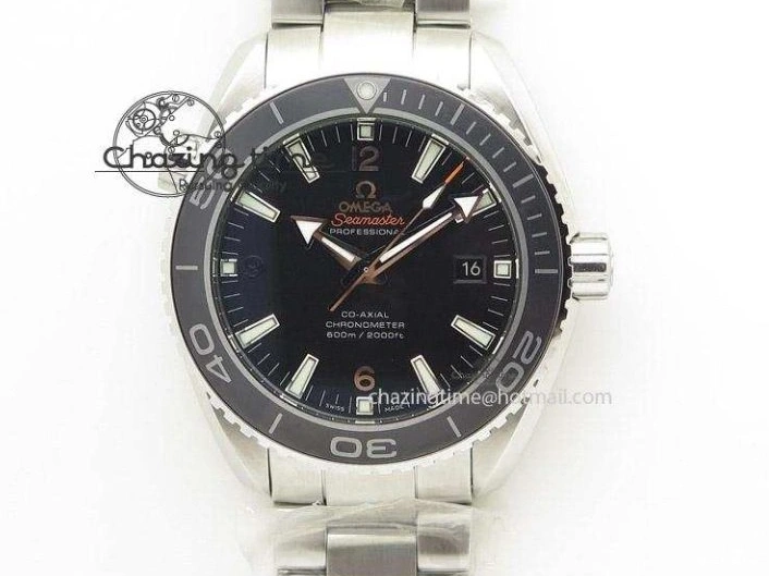 0315 Effortless Speedmaster Apollo 11 On SS Bracelet Manual Winding Chrono Movement 8225